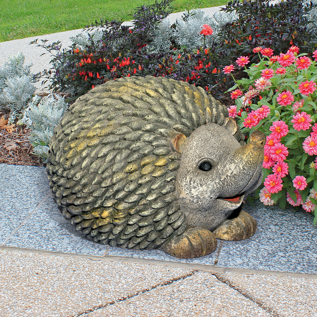 Image Thumbnail for Humongous Hedgehog Garden Statue